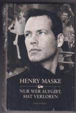 Henry Maske: Nur wer aufgibt, hat verlor