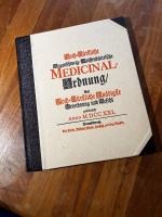 Hoch=fürstliche Braunschweig=Wolfenbüttelsche Medicinal-Ordnung (von 1721)