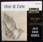 Albin Skoda Gott ist Liebe (Wort und Stimme Aus der Bibel, EP, 17 cm Durchesser)