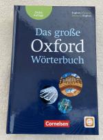 Das große Oxford Wörterbuch - Third Edition - B1-C1 - Wörterbuch mit beigelegtem Exam Trainer und App - Englisch-Deutsch/Deutsch-Englisch - Mit Aktivierungscode für 2 Jahre WtB-App  (S.O.)