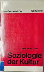 Soziologie der Kultur