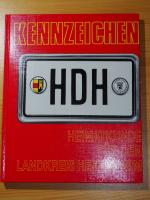 Kennzeichen Baden-Württemberg / Kennzeichen HDH