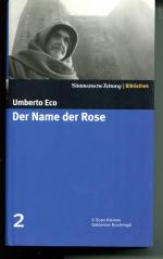 DER NAME DER ROSE (Band 2 der SZ-Reihe "Bibliothek: Große Romane des 20. Jahrhunderts)