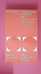 Erich Hahn: THEORETISCHE PROBLEME DER MA
