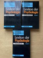 Arnold, Eysenck, Meili: Lexikon der Psyc Arnold, Eysenck, Meili: Lexikon der Psyc