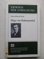 Koch, Hans A: Hugo von Hofmannsthal Koch, Hans A: Hugo von Hofmannsthal