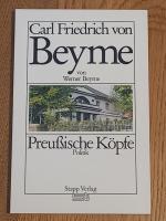 Carl Friedrich von Beyme (Preußische Köpfe Politik)