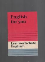 English for you. Lernwortschatz Englisch