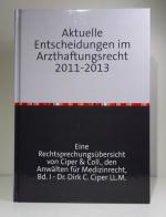 Dirk C. Ciper: Aktuelle Entscheidungen i