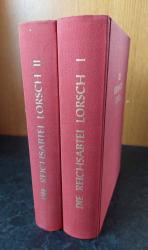 Die Reichsabtei Lorsch. Festschrift zum Gedenken an ihre Stiftung 764. I. und II. Teil. (2 Bände).