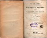 b0674 Lehr- und Handbuch der militärischen Stylistik umfassend den militärischen Brief-, Geschäfts- und Lehrstyl, die kriegsgeschichtliche Schreibart und die militärische Beredsamkeit