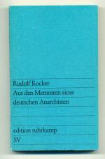 Aus den Memoiren eines deutschen Anarchisten. Hrsgg. von Magdakena Melnikow u. Hans Peter Duerr. Einleitung v. Augustin Souchy, Nachwort v. Diego Abad de Santillán