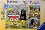 Der Maulwurf und die kleinen Adler - Ravensburger Kinderpuzzle - 09291 8 - Puzzle für Kinder ab 5 Jahren, mit 3x49 Teilen