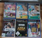 SingStar Konvolut - Anthems - Pop Hits - ABBA - R&B - Summer Party - High School Musical Sing It!