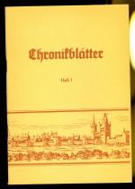 Zur Geschichte der Stadt und des Kreises Bernau - Chronik-Blätter I +II