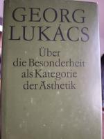 Über die Besonderheit als Kategorie der Ästhetik