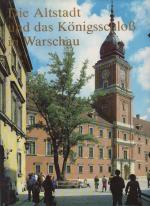 b0849 Die Altstadt und das Königsschloß in Warschau.