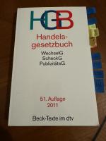 Wolfgang Hefermehl: Handelsgesetzbuch HG Wolfgang Hefermehl: Handelsgesetzbuch HG