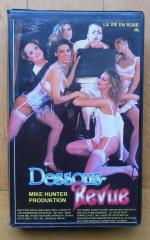 VHS: Dessous-Revue - La vie en rose - Mike Hunter Video - Erotik