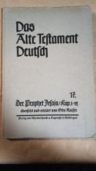 Otto Kaiser: Der Prophet Jesaja Kap. 1-1