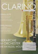 Clarino - bringt mich weiter. Fachmagazin für Blasmusik Januar 2019. Hierarchie im Orchester