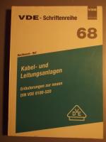 Kabel- und Leitungsanlagen  -  VDE - 68