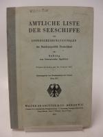 Amtliche Liste der Seeschiffe mit Unterscheidungssignalen der BRD