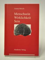 Jeanne Hersch: Menschsein, Wirklichkeit,
