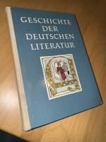 Geschichte der deutschen Literatur