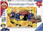 Feuerwehrmann Sam - Kinderpuzzle 2 x 12 