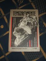 Temperamente, Blätter für junge Literatur Heft 1/1988