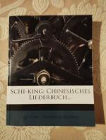 chinesisches Liederbuch schi-king