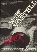 Wolf Vostell. Leben= Kunst= Leben. Kunstgalerie Gera. Katalog v. Ulrike Rüdiger .