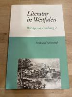 Literatur in Westfalen Beiträge zur Forschung 2  Ferdinand Schöningh