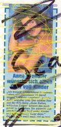 Anne Brendler („Vanessa“ in GZSZ Gute Zeiten, schlechte Zeiten; Schauspielerin / actress): schön klein Zeitschriftenclipping = Artikel mit schönem Zeitschriftenfoto, Presse Clipping, Ausverkauf !!