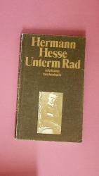 Hermann Hesse: UNTERM RAD. ST 52. Erzähl