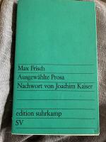 Max Frisch: Ausgewählte Prosa