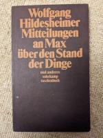 Wolfgang Hildesheimer: Mitteilungen an M