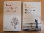 2 Bücher im Konvolut (Das Feld + Der letzte Satz)