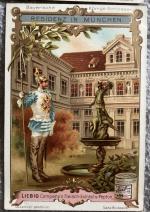 Liebig-Reklame-Bilder: Serie 550, Bayerische Königsschlösser, 6 Farblithographien
