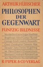 Philosophen der Gegenwart – Fünfzig Bildnisse