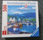 Puzzle 500 Teile Ravensburger Hafenlandschaft - Joop smits