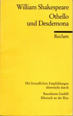 Shakespeare William: Othello und Desdemo Shakespeare William: Othello und Desdemo