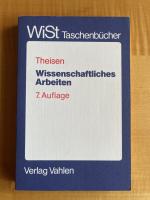 Wissenschaftliches Arbeiten