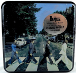 Beatles Abbey Road Album Cover - 2 Sided Puzzle - 300 Pieces (Tin Box)