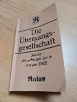 Die Übergangsgesellschaft - Stücke der achtziger Jahre aus der DDR