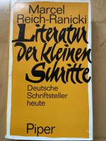 Literatur der kleinen Schritte. Deutsche Schriftsteller heute