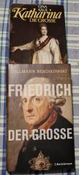 2 Bücher (Geschichte Biographie Barock ->Aufklärung) 1. Friedrich der Große (1712-1786) - 2. Katharina die Grosse