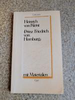 Kleist, Heinrich von: Prinz Friedrich vo
