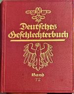 Deutsches Geschlechterbuch, Band 72 Lippe 1